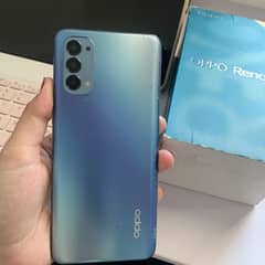 Oppo Reno 4 8GB 128 with Box Charger
