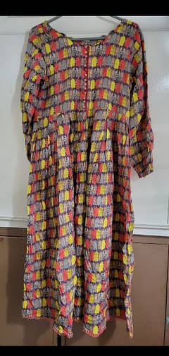 long frock size large