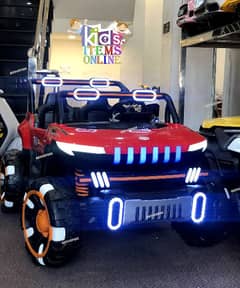 kids jeep Big Size |Rechargeable kids electric Jeep 2 Seater Big