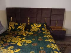 King size bed and dressing