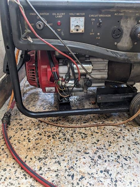 Loncin 3kva petrol and gas generator 1