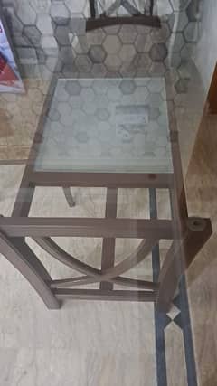 Solid Wood Dining Table with Solid Chairs