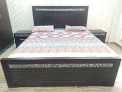 king wooden bed for sale