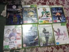 7 xbox cds, 1 Ps3 fifa 13 special edition steel box sell in good price