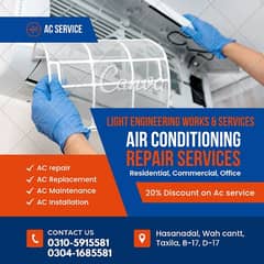 Air conditioner services, installations, repairing