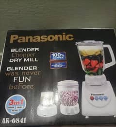Panasonic 3 in 1 Blender