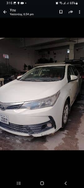 Toyota Corolla XLI 2018-19 lhr reg first owner first hand 5