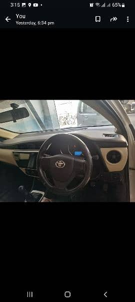 Toyota Corolla XLI 2018-19 lhr reg first owner first hand 10