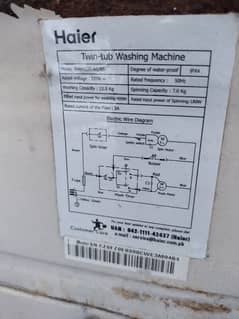 Twin Tub Washing machine/Dryer