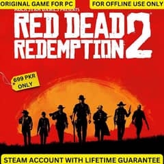 Red Dead Redemption 2 Offline Original Game