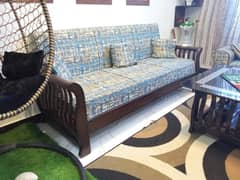 seven seater sofa set with table set for sale