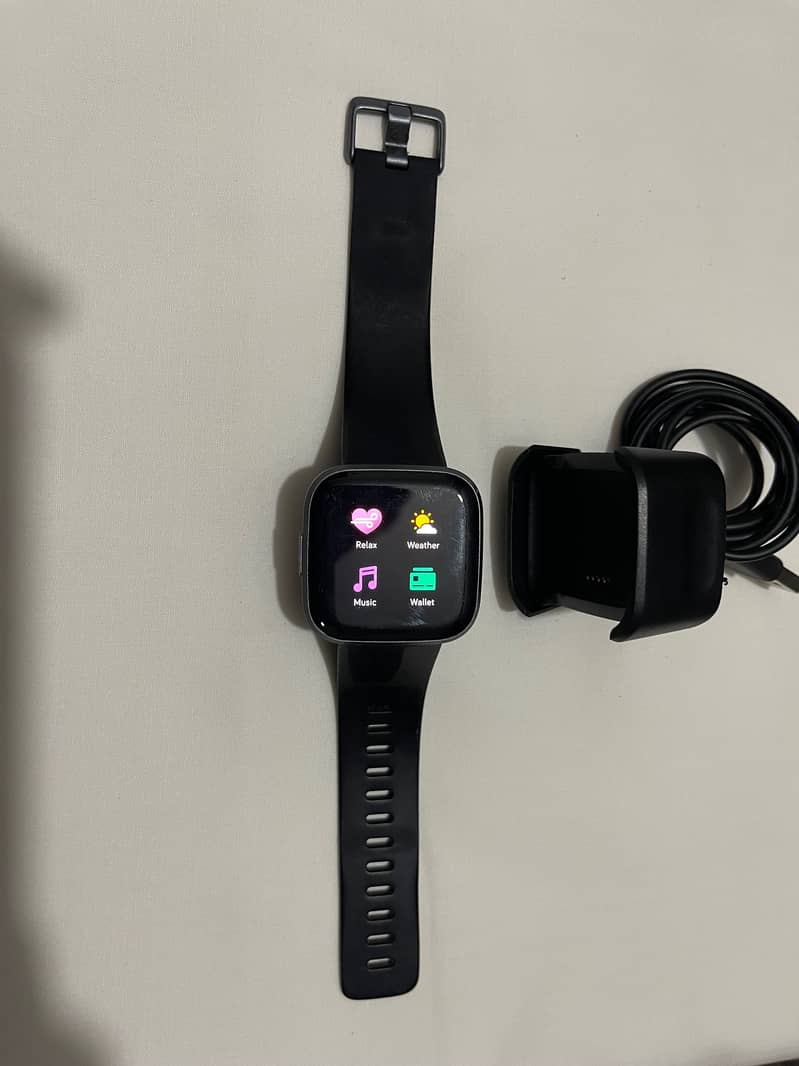 Fitbit Versa 2 Black color Smart Watch 2