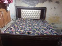 ayk adad double bed with mattress