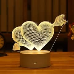 Acrylic 3d Illusion Led Lamp