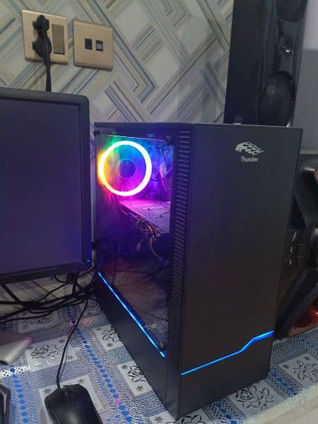 i5 4thgen gaming PC (valorant installed) AMD Radeon 1gb card 256 bit 1