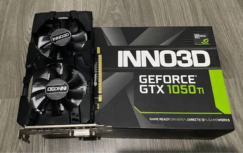 Gtx 1050ti 4Gb With Box 0