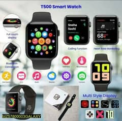 T500 Bluetooth Smart Watch, Color black