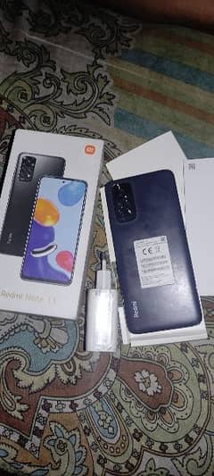 redmi not 11 6+2/128 with complete box  (EXCHANGE POSSIBLE)