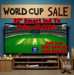 WORLD CUP SALE 32 INCHES SMART SLIM LED TV