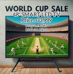 ENJOY WORLD CUP WITH 48 INCHES SMART LED TV