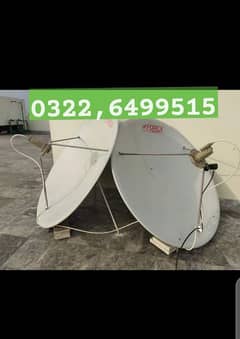 4*Dish antenna TV and service all world 03226499515