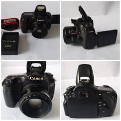 Canon 60D DSLR with 50mm lens