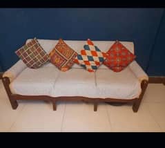 five seater sofa set with cover
