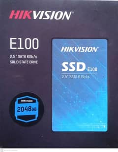 Hikvision 2TB SSD new 1 year warranty 
quantity available