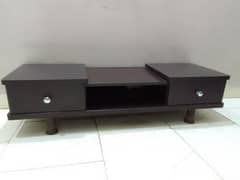 Led Tv console with two drawers