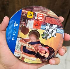 GTA 5 PS4 Disc