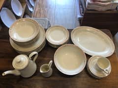 45 Piece china made dinner set in chini