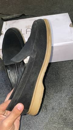 Lama Suede Leather Shoes Size 40