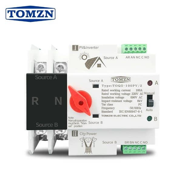 TOMZN Automatic transfer switch ATS 0