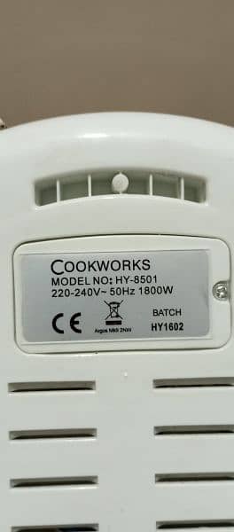 Cookworks 2.5L oil fryer 2