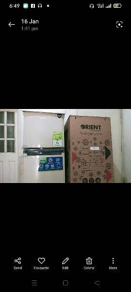 NEW Orient  Refrigerator 14 CFT (Large Size )  380litre 0