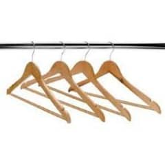 hangers wooden