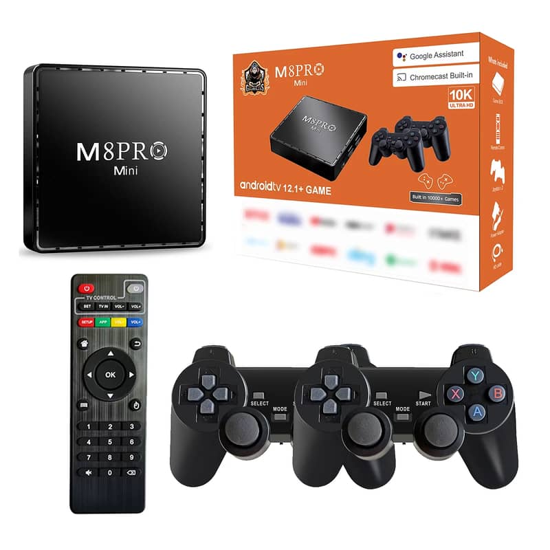 Android Smart Tv box 5000 channels Gaming Stick Air mouse IPtv Service 8