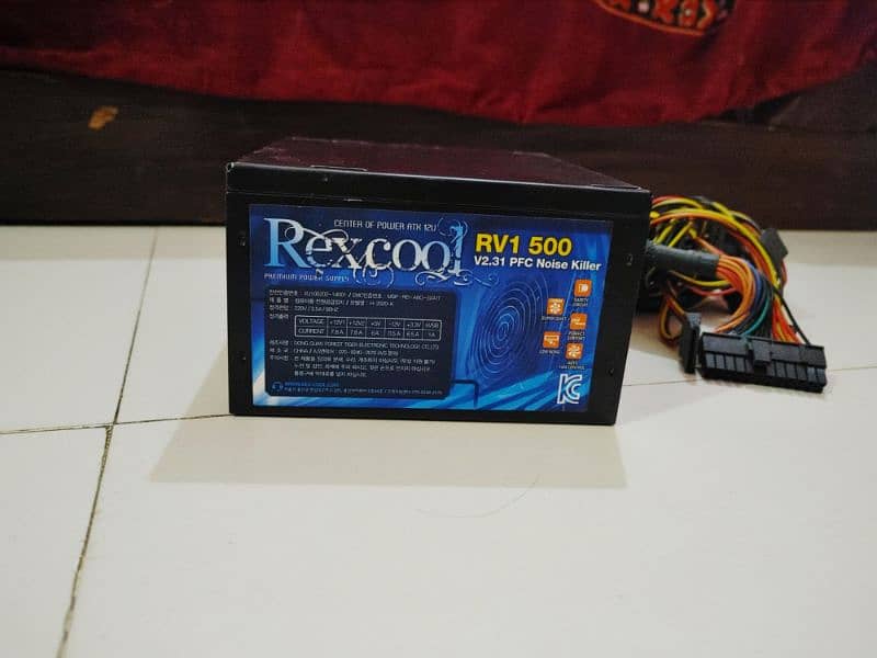 POWER SUPPLY 500 WATTS FOR GAMING PC 2