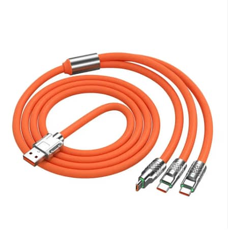 Best Quality Mobile Phone Charging Adopter with 3N1 Cable 5