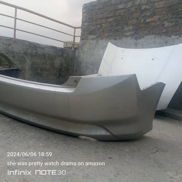 Honda city geniune back bumper 11/12 modle 1