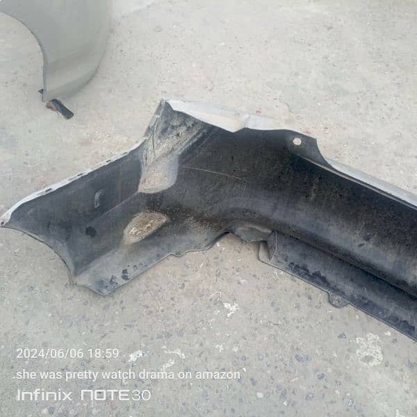 Honda city geniune back bumper 11/12 modle 4