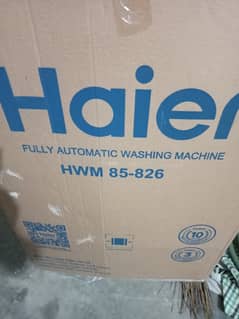 Box Pack Haier washing machine
