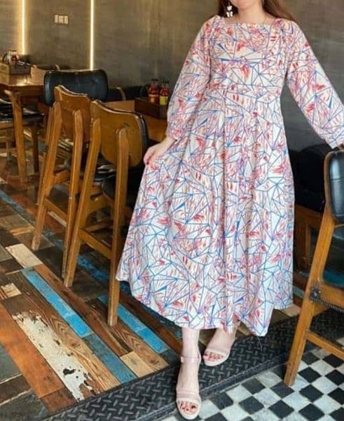 LAWN COTTON FROCK FOR SUMMER 2