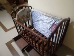 Kids Wooden Baby Cot | Cart for Sale