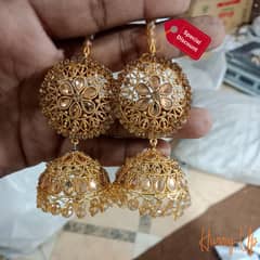 Hareem Jewellers present;  Jhumki