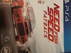 Need for speed payback PS4 game original for sale