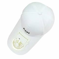 USB Charging Cap With Fan Novelty Baseball Golfing Hat Peaked Cap Sun