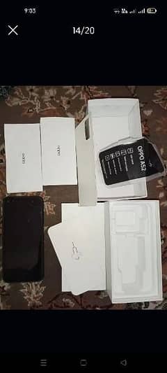 Oppo A52 with box