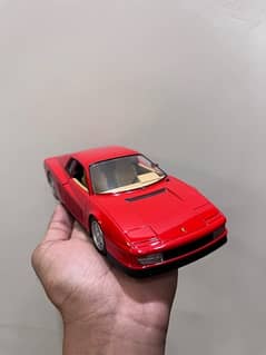 Bburago 1/24 Ferrari Testarossa Diecast Model car 1984 red Licensed