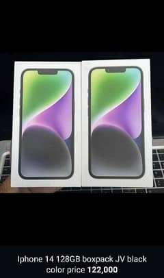 Iphone 14 box pack non active jv
